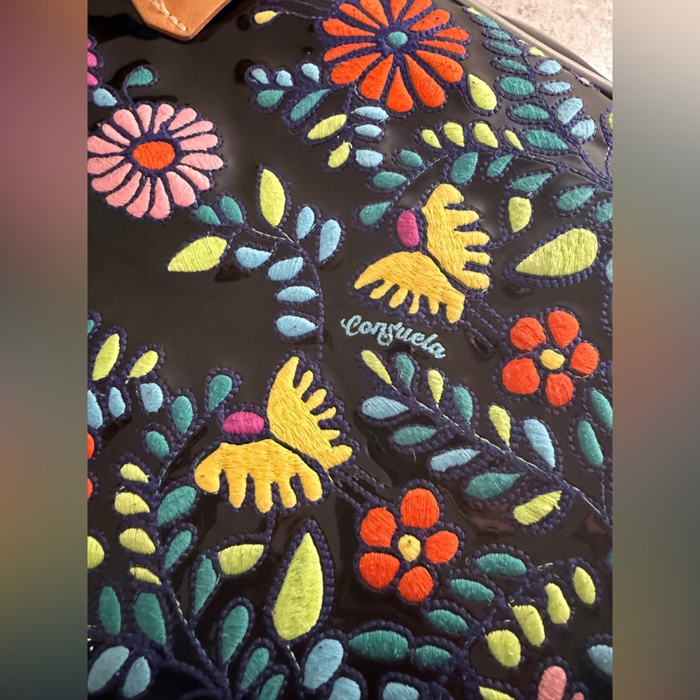 Consuela Tía Classic Tote flowers black - Picture 6 of 10
